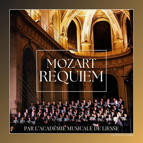 Pochette du CD Requiem de Mozart par l'Académie Musicale de Liesse