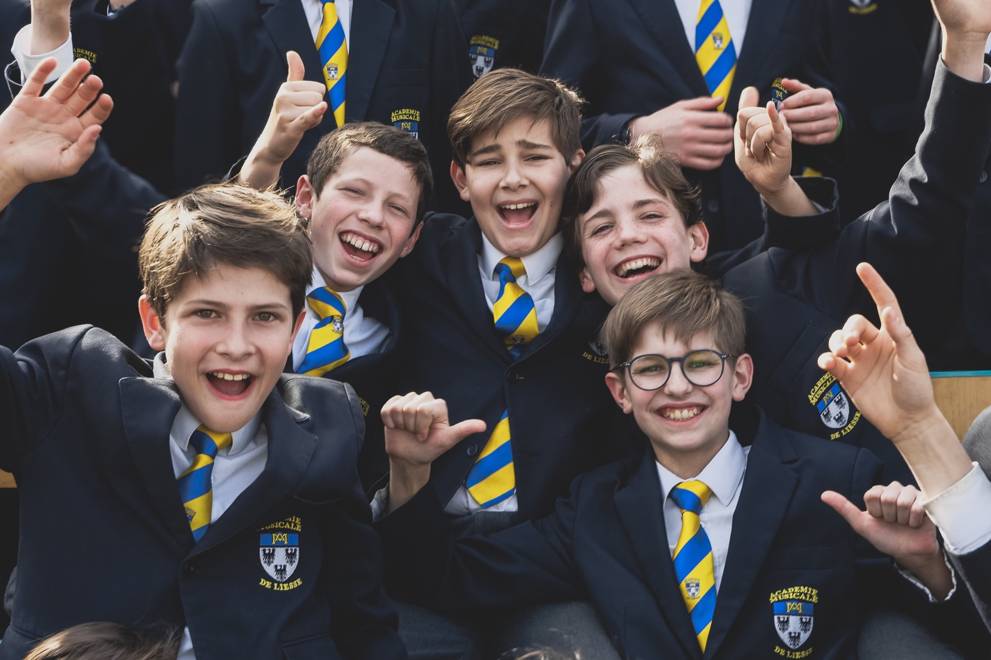 Le collège à l'Académie Musicale de Liesse