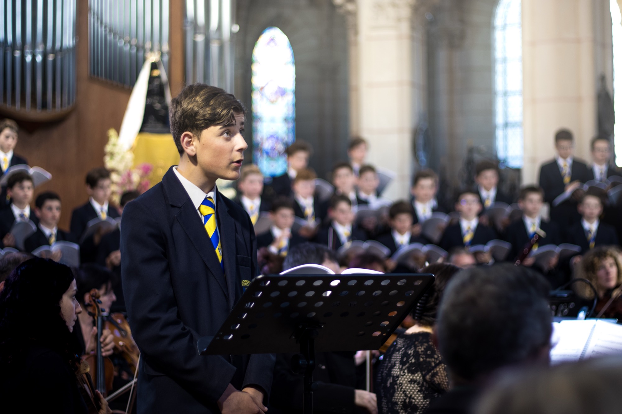 Soliste et chœur en concert — Académie Musicale de Liesse